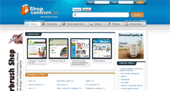 Desktop Screenshot of eshopcentrum.sk